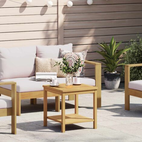 Mesa lateral Aceite Natural 45 x 45 x 45 cm