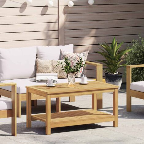 Mesa lateral Aceite Natural 90 x 50 x 45 cm