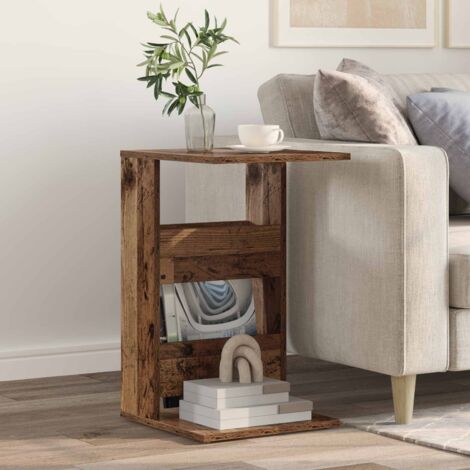 Mesa lateral Madera vieja 40 x 35 x 60,5 cm