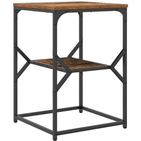 Mesa lateral Madera vieja 41 x 40 x 60 cm vidaXL