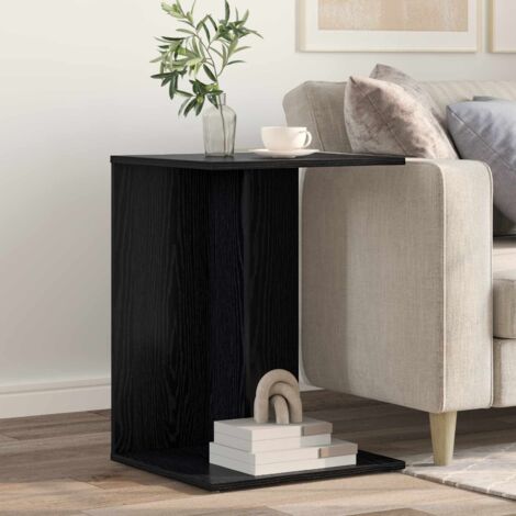 Mesa lateral Roble Negro 45 x 40 x 62,5 cm Madera de ingeniería