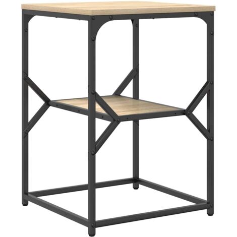 Mesa lateral Roble Sonoma 41 x 40 x 60 cm vidaXL