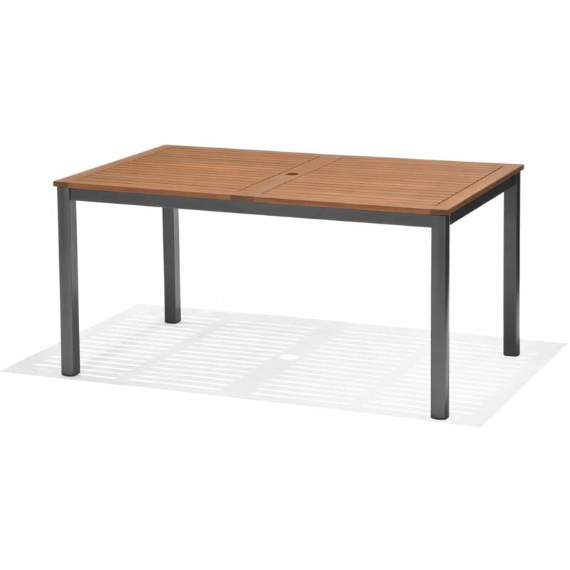 

Mesa de Jardín Chillvert Ibis Madera y Aluminio 150x90x74 cm