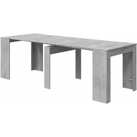 Mesa Multifuncion Extensible Cemento