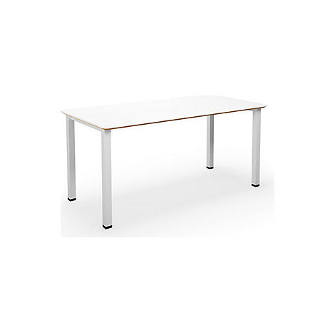 Mesa multiusos DUO-U Trend  tablero recto  esquinas redondeadas