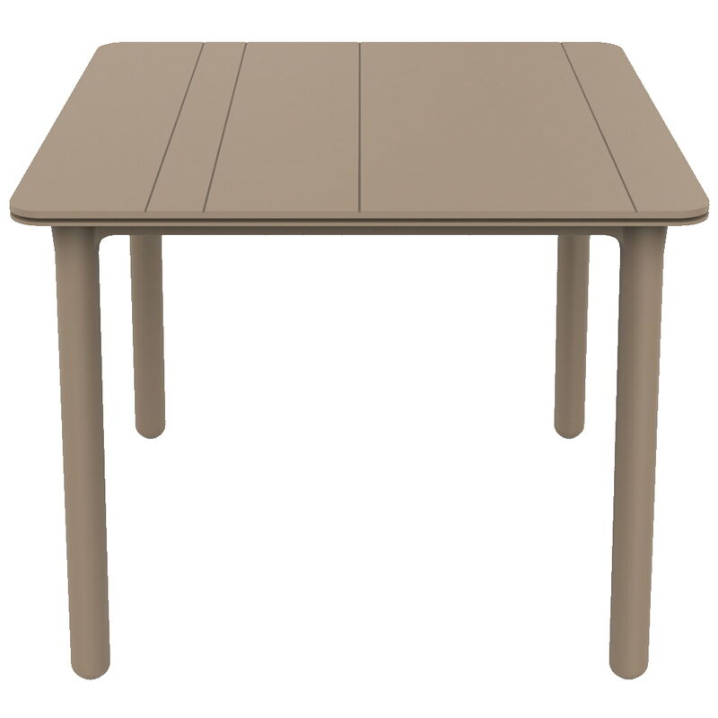 

mesa de jardín exterior cuadrada Noa 90x90 - color arena - Resol