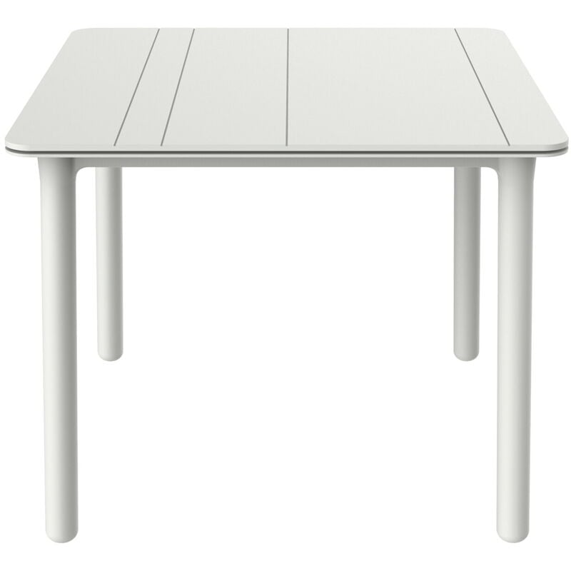 

mesa de jardín exterior cuadrada Noa 90x90 - color blanco - Resol