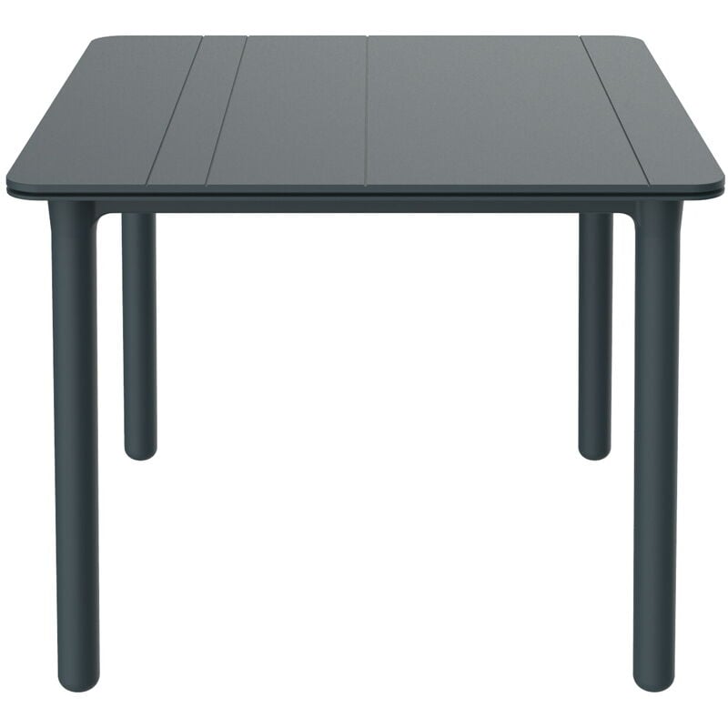

mesa de jardín exterior cuadrada Noa 90x90 - color gris oscuro - Resol