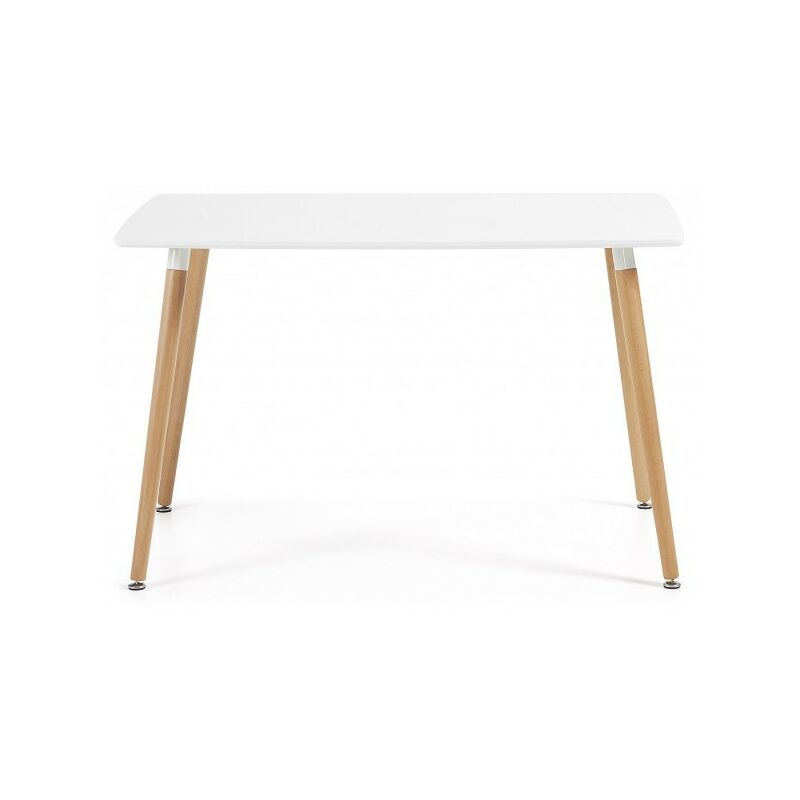 

Iberahome - Mesa NURY, madera, tapa lacada blanca, 120 x 80 cms