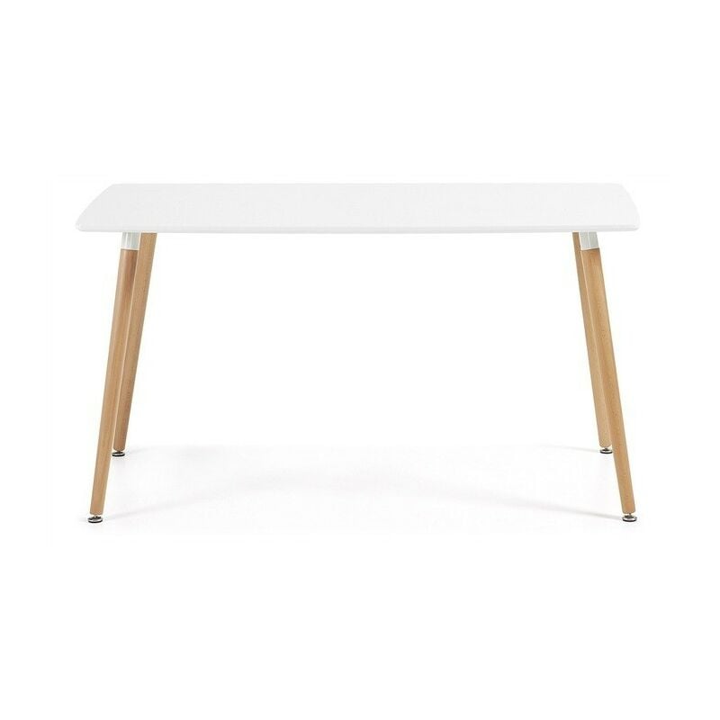 

Mesa NURY NEW, madera, tapa blanca, 160 x 90 cms