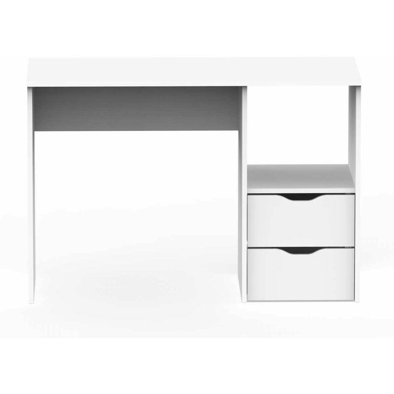 

Mesa oficina o despacho Eko dos colores a elegir 76 cm(alto)115 cm(ancho)50 cm(fondo) Color BLANCO