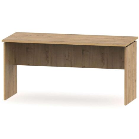 Mesa oficina o despacho Rivoli acabado roble gold, 76cm(alto) 155cm(ancho) 68cm(fondo)