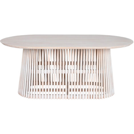 Mesa Ovalada Comedor Mindi 180X100X75 Decape