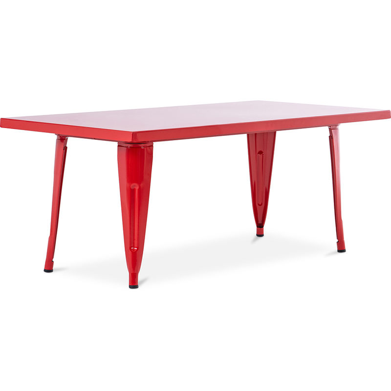 

Mesa para niños Stylix 120cm - Metal Rojo Hierro