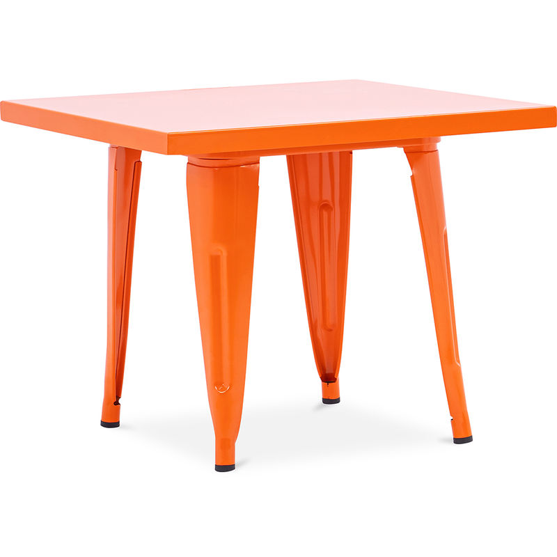 

Mesa para niños Stylix 60cm - Metal Naranja Hierro