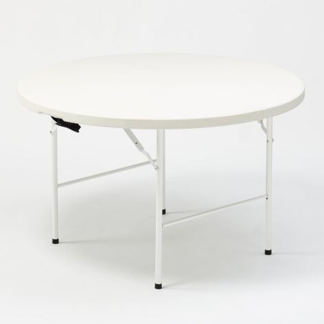 Todeco Mesa Multifuncional con Altura Ajustable, Mesa De Comedor para  Camping, Mesa Plegable Multiusos 120x60x76cm, Carga máxima 70 kg, Blanco :  .es: Jardín