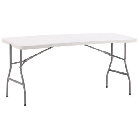 Mesa plegable de 1,52 metros para casa o Jardín