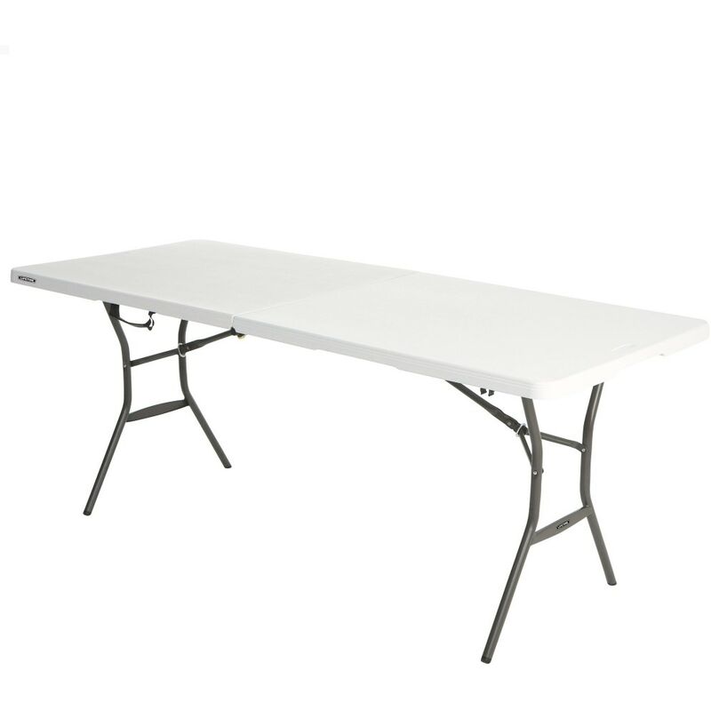 

Mesa plegable multiusos ultrarresistente lifetime 184x76x73,5 cm uv100
