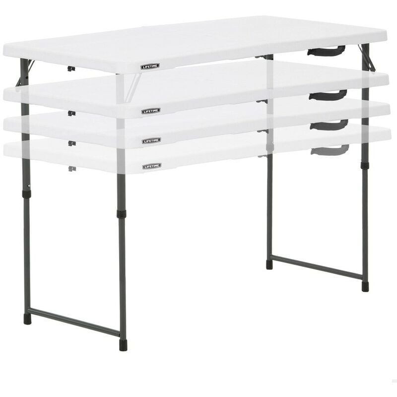 

Mesa plegable multiusos ultrarresistente 122x61x56 - 91,5 cm uv100 - Lifetime