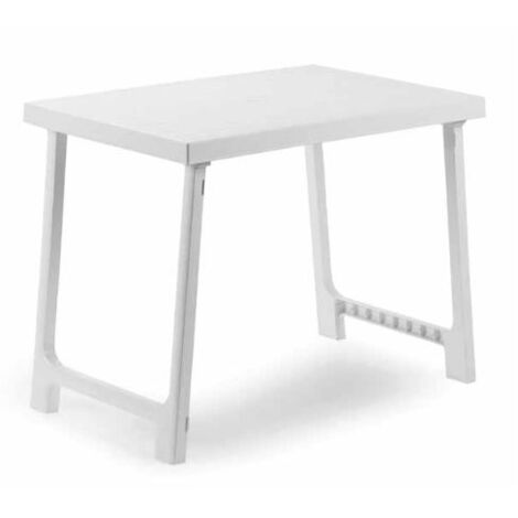 PROGARDEN MESA PLEGABLE NIK 78X56X60 CM BLANCA