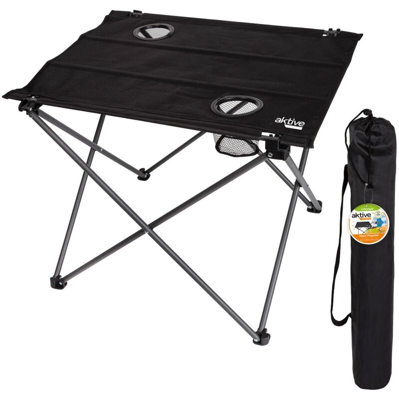 

Mesa plegable textil para camping Aktive