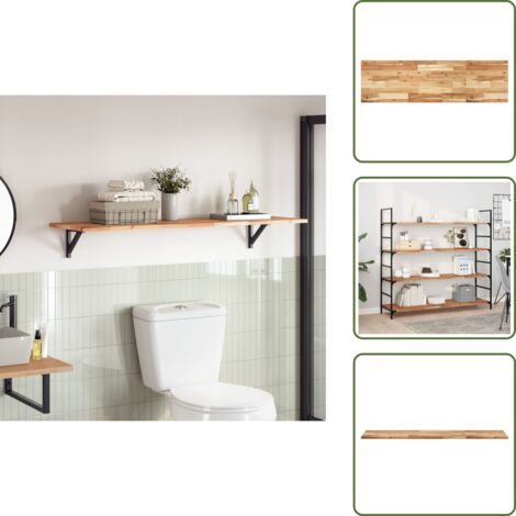 Mesa rectangular - vidaXL Tablero de mesa rectangular madera maciza acacia 160x40x2 cm - Mesa de repuesto