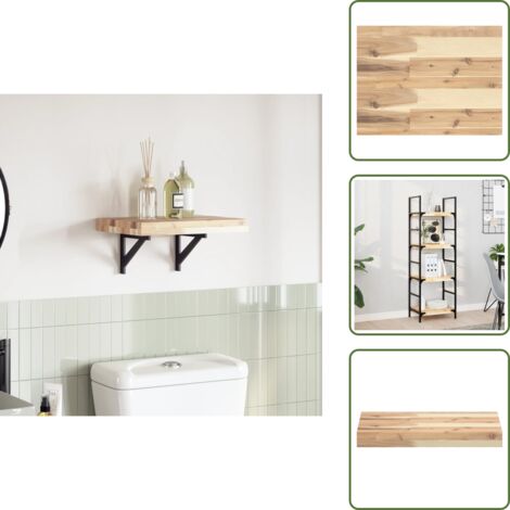 Mesa rectangular - vidaXL Tablero de mesa rectangular madera maciza acacia 60x30x4 cm - Mesa de repuesto