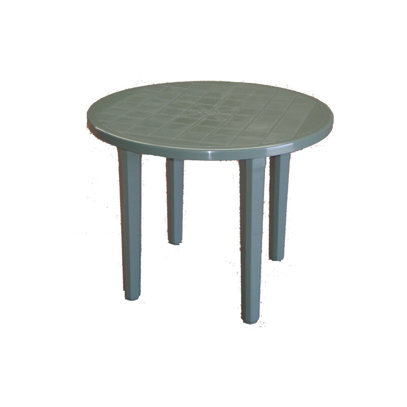 

Mesa Redonda 90 Cm Verde Bronce 4024