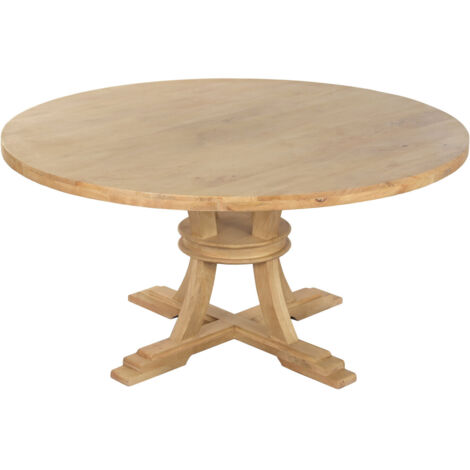 Mesa Redonda Comedor Madera Maciza 150X150X76