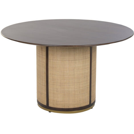 Mesa Redonda Comedor Mango Fibra 130X130X77