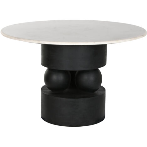 Mesa Redonda Comedor Mango Marmol 120X120X76