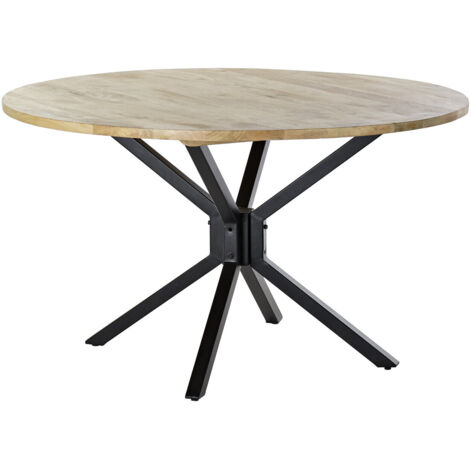 Mesa Redonda Comedor Mango Metal 127X127X75