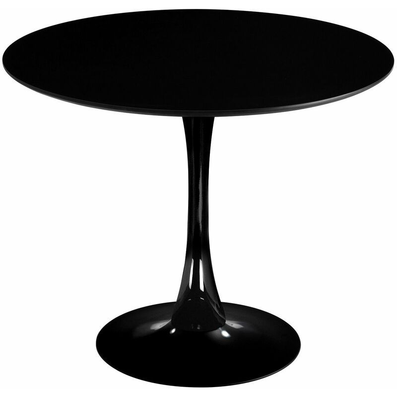 

Mesa Redonda Ibiza Black Ø90 C Negro Ancho: X Largo: X Alto: 75 Cm