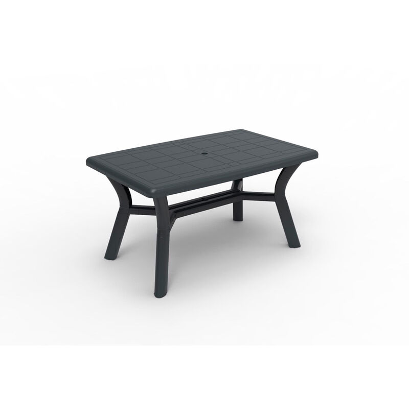 

MESA RESINA BOLERO 140x90 CM ANTRACITA