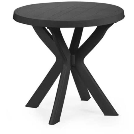 MESA RESINA DON 70 CM ANTRACITA