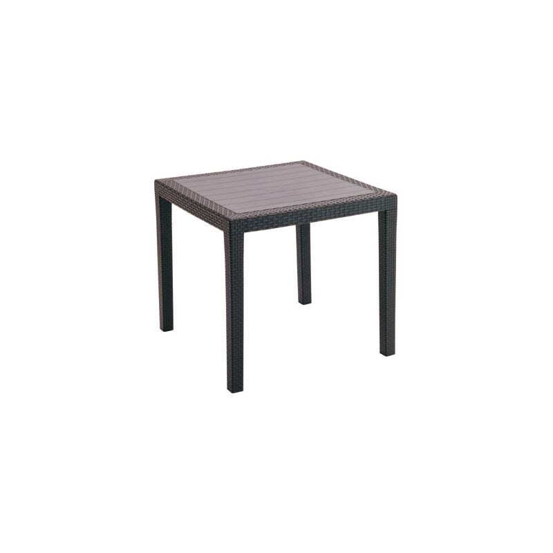 

Progarden - MESA RESINA KING 79x79 CM ANTRACITA