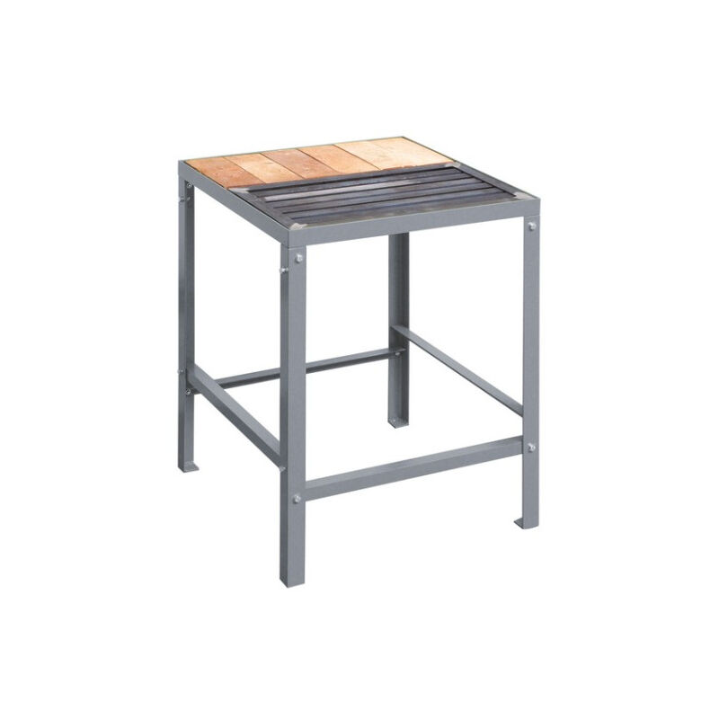 

Mesa robusta para soldadura plana y soldadura profunda 95020 | 1.200 x 600 x 800 mm sin bandeja