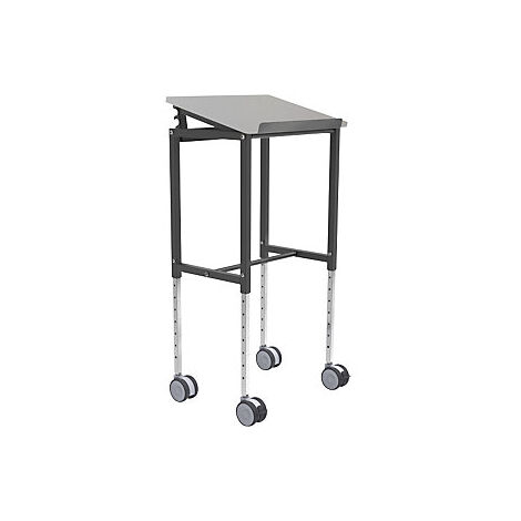Mesa rodante ERGO  L x A x H 600 x 400 x 720 mm  gris