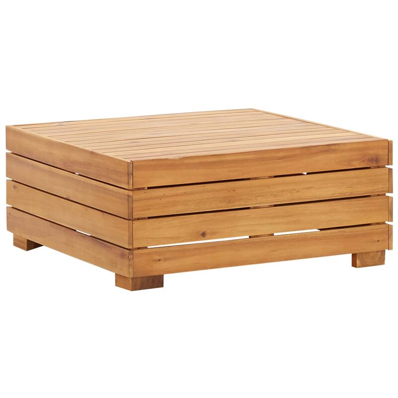 

Happyshopping - Mesa seccional 1 pieza madera maciza de acacia