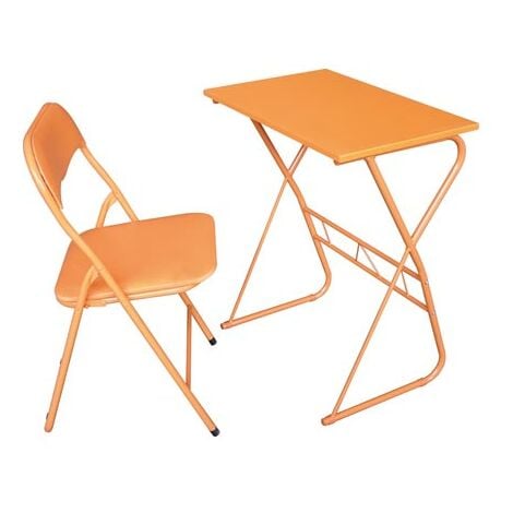 QFPLUS MESA + SILLA (SET ESCOLAR) NARANJA - 214070-ORANGE