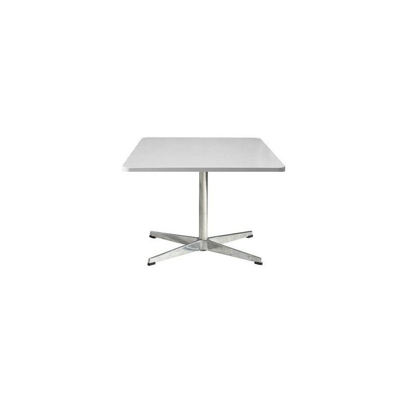 

Mesa SW, baja, cromada, blanca, 60 X 60 cms