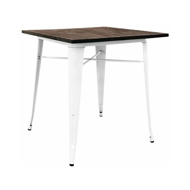 

Mesas Comedor - Mesa Torix Cuadrada Madera 80 cm - Blanco