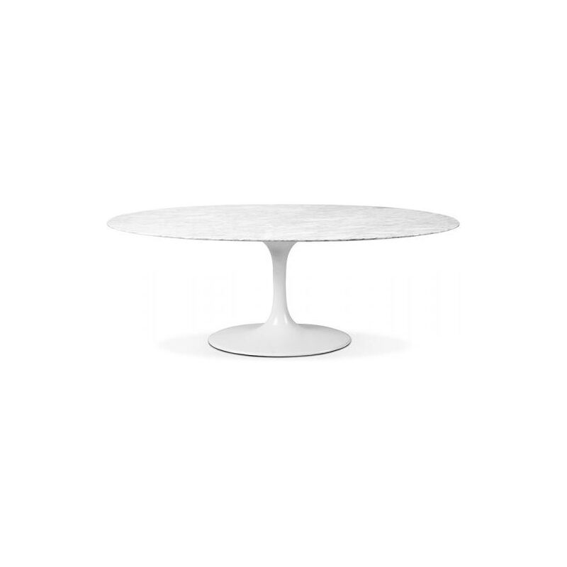 

Mesa Tulipan - Mármol - 199 cm Mármol Mármol, Metal, Plástico