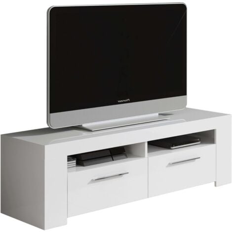 Mesa Tv de 120 cm en Blanco Artik