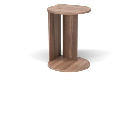 Mesa velador 540 para salón acabado nogal, 62cm(alto) 46cm(ancho) 55cm(largo)