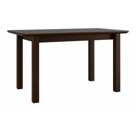 Mesa Victorville 103, Nuez, 76x80x140cm, Alargamiento, Chapa de madera natural, Madera