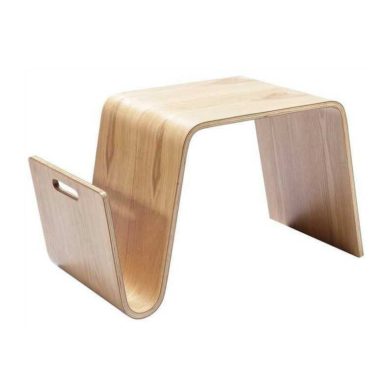 

Mesa NEREA, baja, madera curvada, fresno