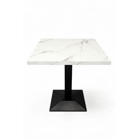 Mesas Bar - Mesa Kuat Black 70 cm - Mármol