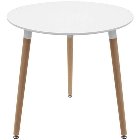 Mesas Comedor - Mesa Tower Redonda 80 cm - Blanco