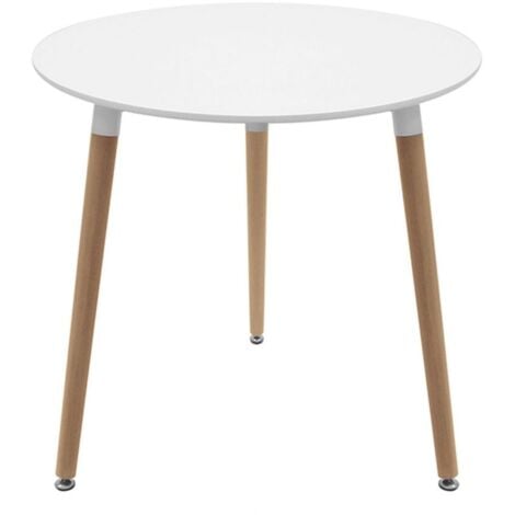 Mesas Comedor - Mesa Tower Redonda 90 cm - Blanco